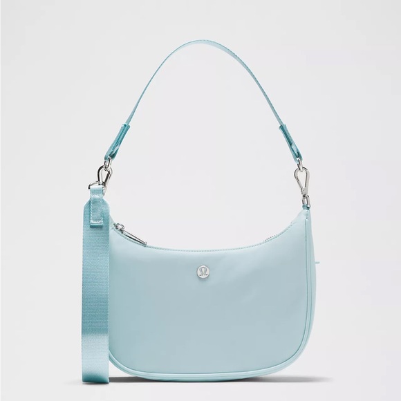 lululemon athletica Handbags - Lululemon City Essentials Small Shoulder Bag 3L- Foam Cloud/Silver